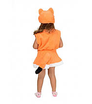 Новорічний костюм Лисиці для дівчинки від 2 до 5 років на виступ, дитячий ранок, фото 3