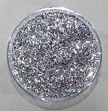 Глітер (блискітки), колір — срібло люрекс, 5 г. No61, фото 2