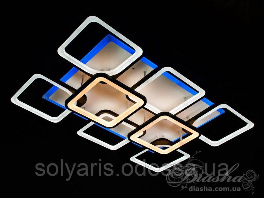 Сверхъяркая світлодіодна люстра 8060/6+2WH LED
