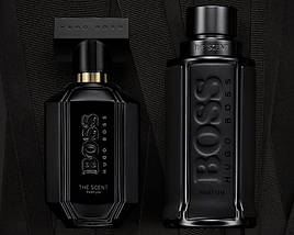 Hugo Boss The Scent Black For Him парфумована вода 100 ml. (Тестер Хуго Бос Зе Сент Блек Фо Хім), фото 4