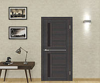 Двері міжкімнатні Cortex Deco 01 ЧС дуб венеге, фото 2