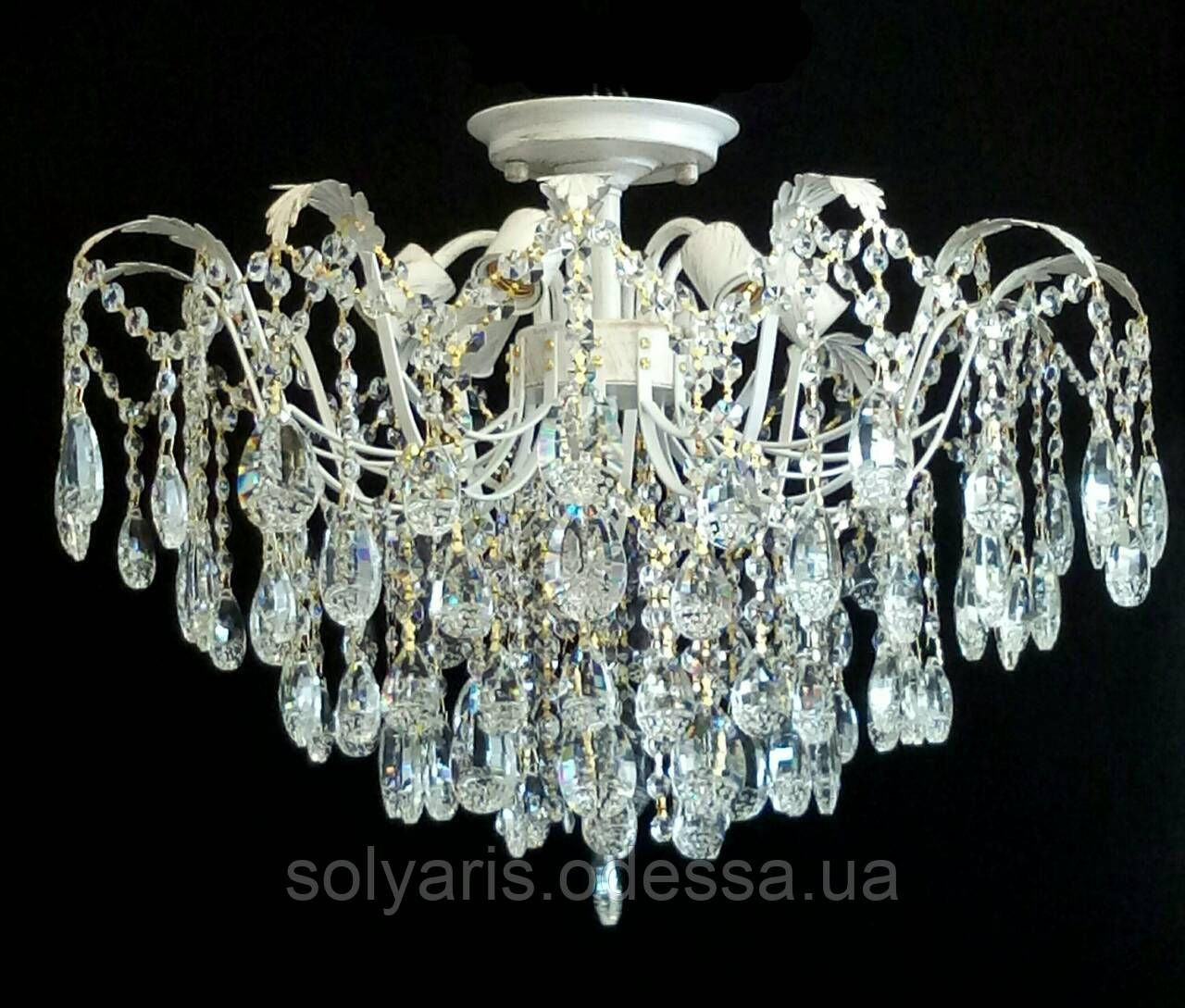 КРИШТАЛЕВА ЛЮСТРА L6986/6 (WG)