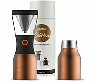 Набір для заварювання кави Asobu Cold Brew 1 л з термосом Мідний (KB900 COPPER/BLACK)