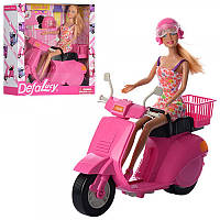 Кукла Defa Lucy на скутере 8246