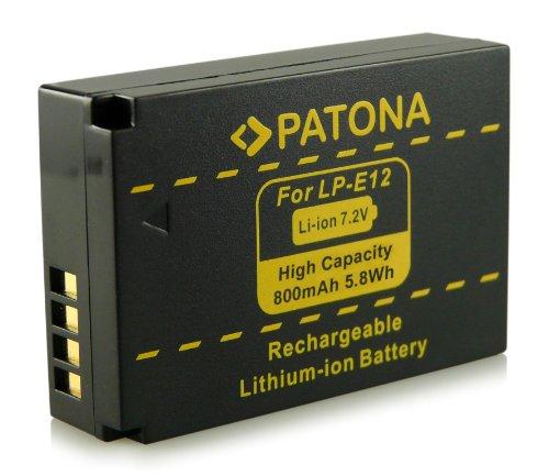 Батарея PATONA Canon LP-E12 для камер Canon EOS 100D / EOS M / EOS Rebel SL1