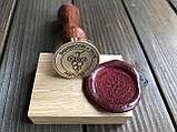Печатка для сургучу "Для домашнього вина", фото 2