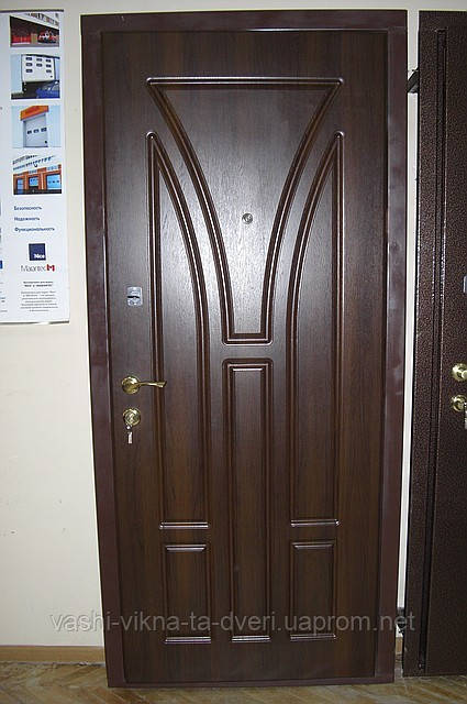 Двери входные с дубовыми накладками - фото 6 - id-p954026