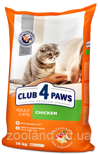 Клуб 4 Лапи з куркою, 300 г