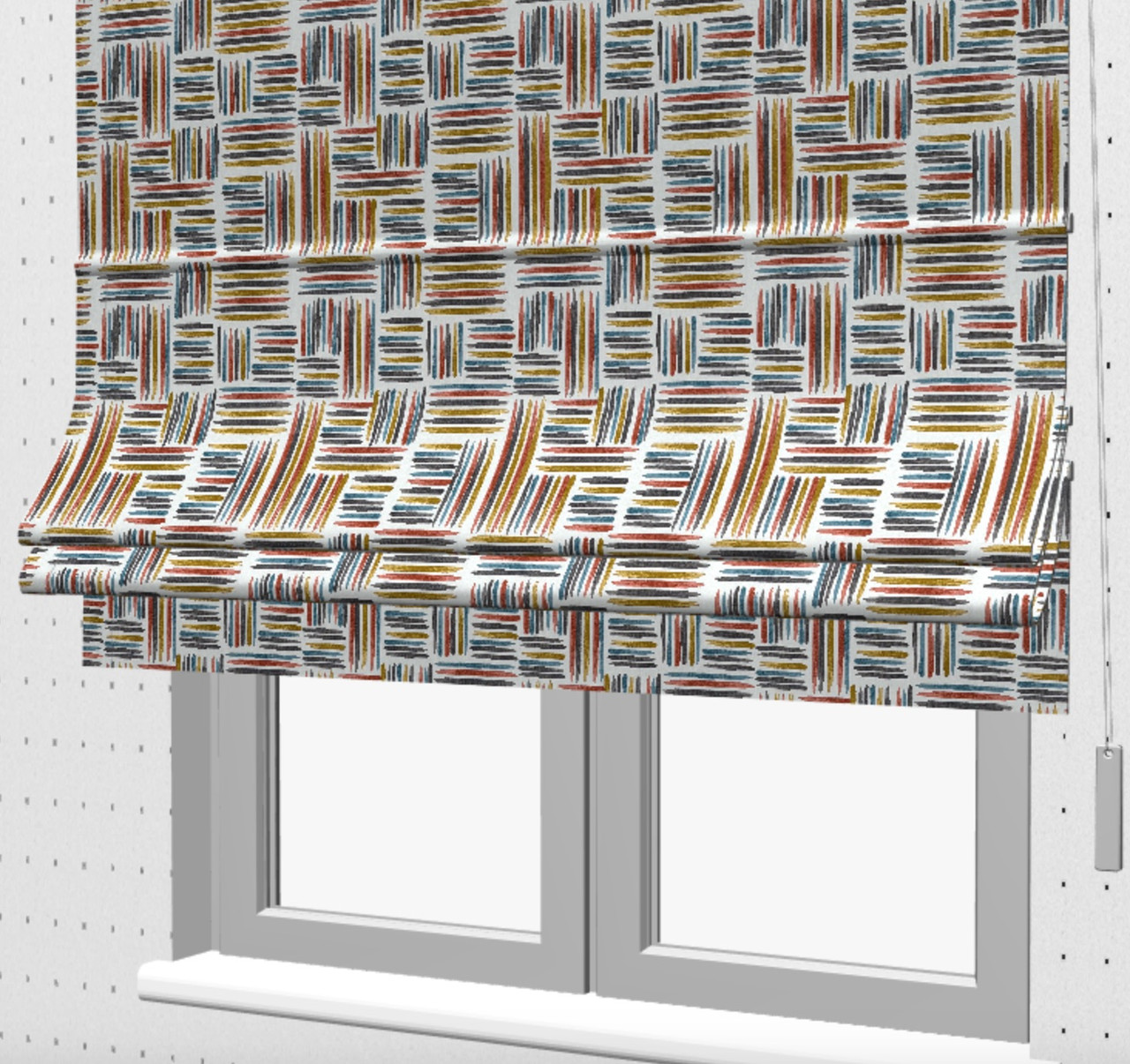 Штори римські на кухню 081398v3, фото 1