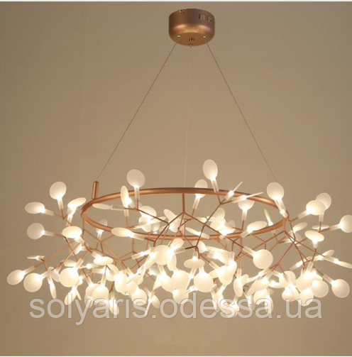 ЛЮСТРА LED PETALS 887/36 (36лампочек) бронза