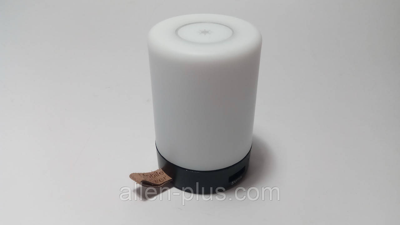 Нічник-Powerbank із сенсорним керуванням WSTER WS-D06, 3 рівні яскравості, батарея 1800mAh