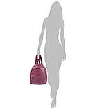 Рюкзак міський GIAN MARCO VENTURI Рюкзак жіночий із якісного шкірозамінника GIAN MARCO VENTURI, фото 8