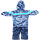 Дитячий р 86 1,5-2 роки весняний, осінній комбінезон (штани на шлейках і куртка) на флісі і тканини, фото 2