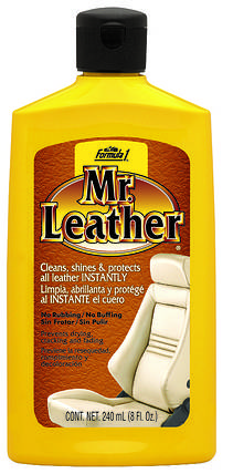Mr. LEATHER Formula 1 Кондиціонер - очищувач для шкіри гель 240мл., фото 2