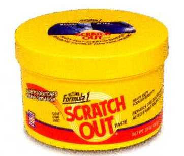 Розчин для видалення подряпин, паста (антицарапин) Formula1 Scratch Out Paste, фото 2