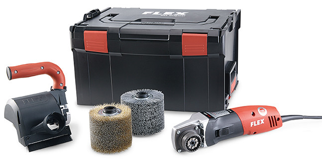 FLEX BBE 14-3 110 Set Щіткова машина TRINOXFLEX