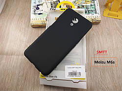 Smtt чохол бампер для Meizu M6s — чорний матовий