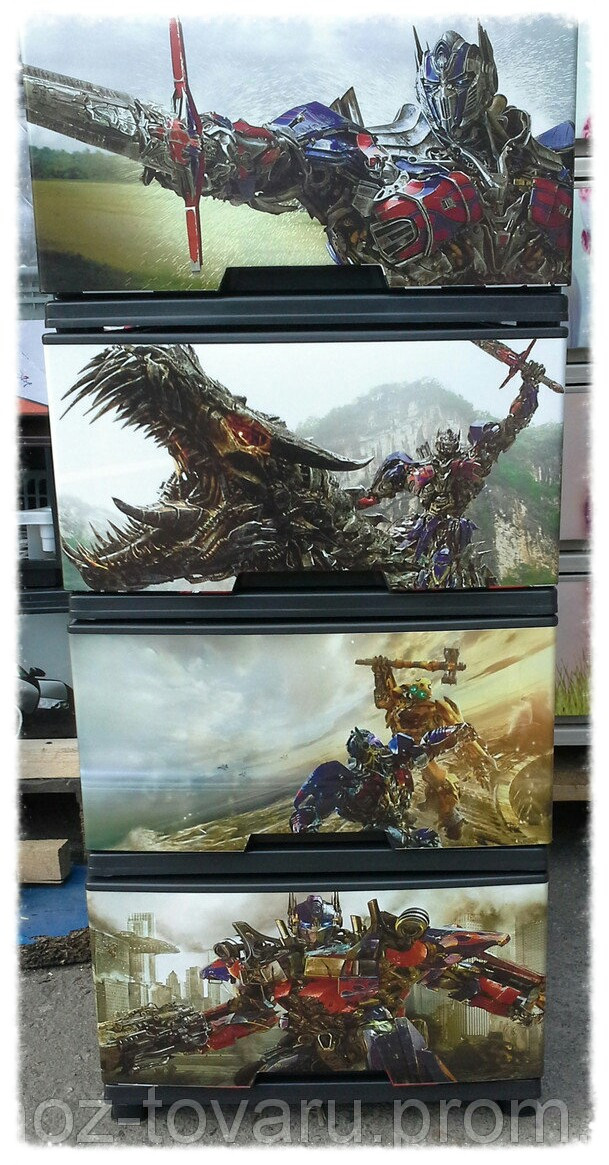 Комод "трансформери "Алеана, купити пластиковий комод, ящик для іграшок