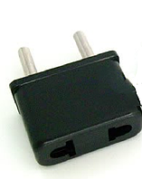 Мережевий адаптер універсальний, для з'єднання плоских та євро вилок в Україні