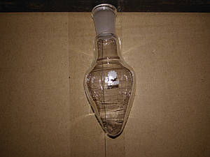 Колба серцеподібна 25 мл 14/23