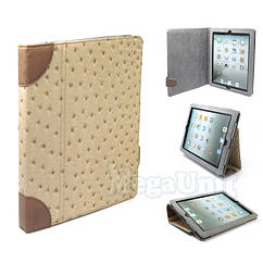 Kajsa Glamorous Чохол для Apple iPad 2/3/4 Бежевий