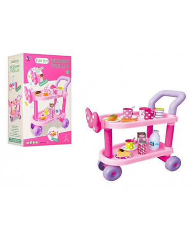 Візок для посуду з продуктами, фото 1