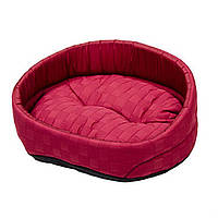 Лежак для собак "Люкс" 2 червоний