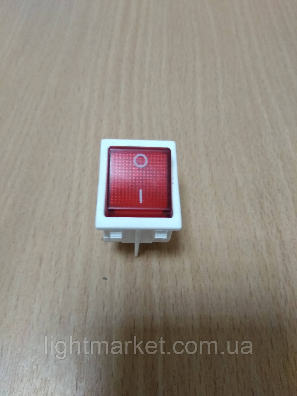 Кнопка широка 4 pin 16А Зварювання Вкл.-Викл. під болт, фото 1