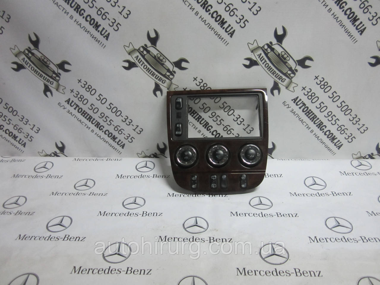 Панель керування клімат-контролем MERCEDES-BENZ W163 ml-class (A1638204289)
