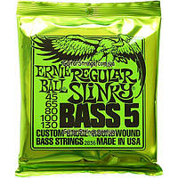 Струны Ernie Ball 2836 Regular Bass 5-String 45-130