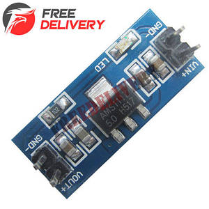 Перетворювач напруги понижуючий AMS1117 6-12 на 5В, 4Вт