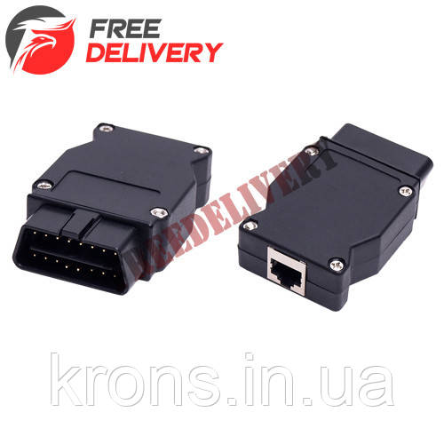 ENET перехідник OBD2 16pin тато - Ethernet для BMW
