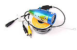 Підводний кольорова відеокамера для риболовлі Fisher CR110-7S 15m. Великий екран HD! Гарантія!, фото 3