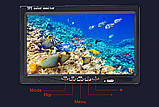 Підводний кольорова відеокамера для риболовлі Fisher CR110-7S 15m. Великий екран HD! Гарантія!, фото 4