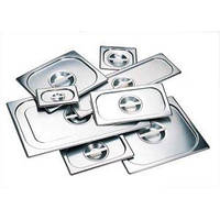 Кришки до гастроємностей нержавіючі