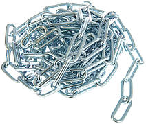 Ланцюг довголанковий оцинкований №4/10м