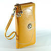 Жіночий шкіряний гаманець SENDEFN 5182 жовтий, фото 4