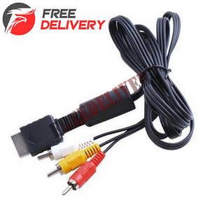 Композитний RCA AV кабель для Sony PS, PS2 відео