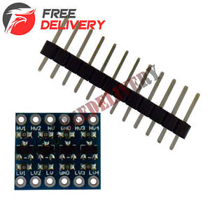 Перетворювач логічних рівнів 5/3.3В Arduino