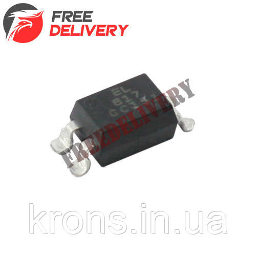 Чіп PC817C 10ШТ PC817 EL817C DIP4, Оптопара Оптрон, фото 1