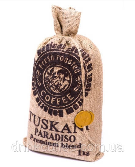 Кофе TUSKANI PARADISO 100% элитная арабика, 1 кг - фото 1 - id-p851387843
