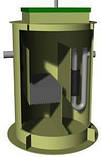Сепаратор нафтопродуктів POBI-Rain-8 (тип L) посилений корпус для монтажу в ґрунт, фото 3