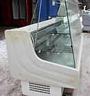 Кондитерська холодильна вітрина "MAWI" 2,0 м. (Польща) Широка викладка 70 см Б/у, фото 3