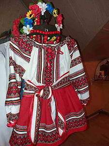 Український костюм дитячий для дівчинки , двійка , продаж прокат