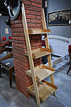 Стелаж з дерева в стилі лофт, фото 5