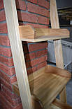 Стелаж з дерева в стилі лофт, фото 3