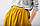 Спідниця шерсть, LIMITED «Mustard», жовта, міді 72 див. Розміри S M L, фото 3
