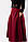 Юбка шерсть LIMITED «Paris», бордовая, миди 80 см. Размер M, фото 3