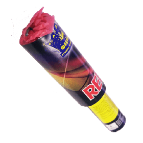 Кольоровий дим (димний факел) червоний з ручкою K06SM-R