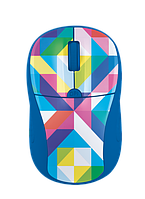 Беспроводная мышка TRUST PRIMO WIRELESS MOUSE BLUE GEOMETRY